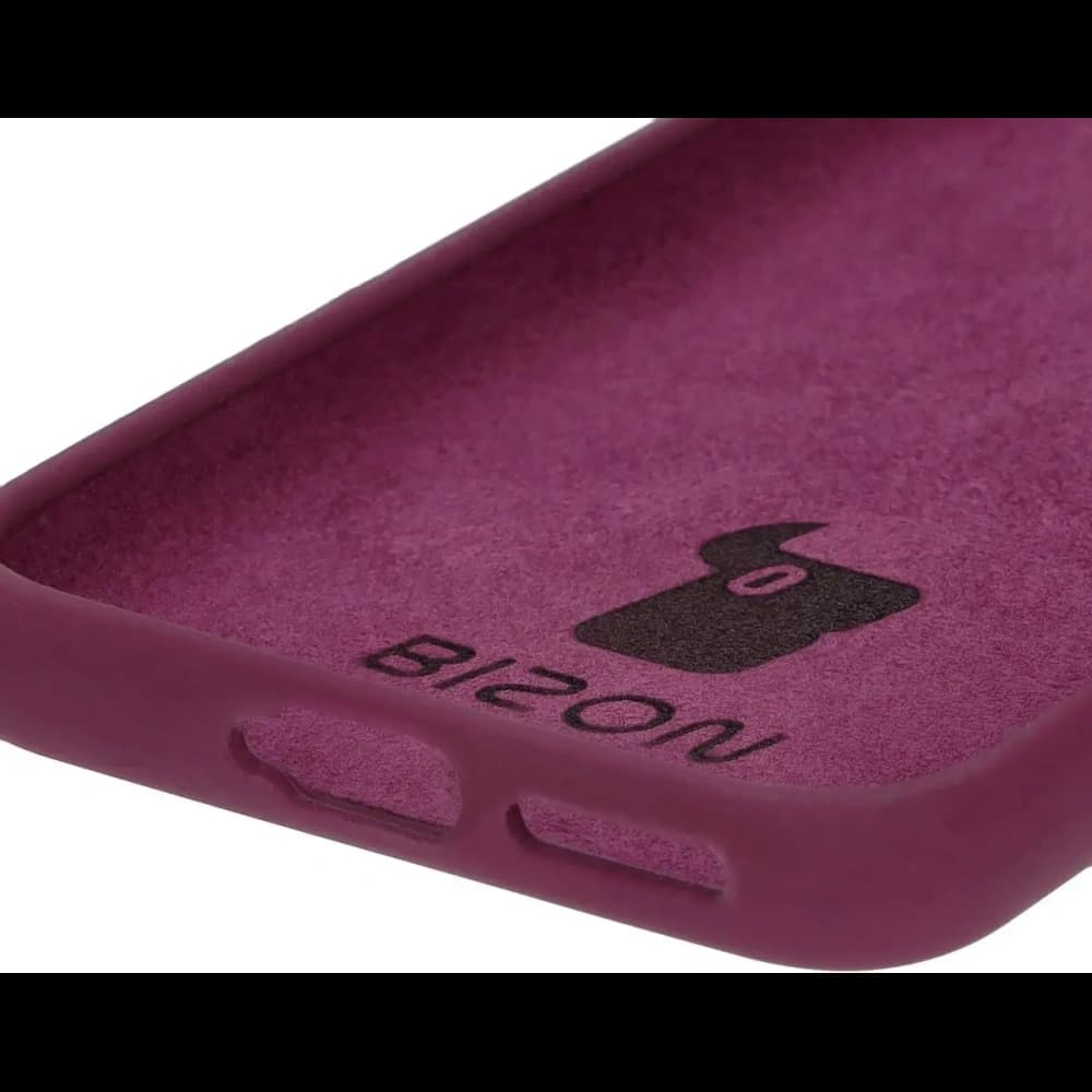 Silikonul etui Bizon Soft Case pentru Huawei Pura 70 Ultra de culoare violet închis - 9