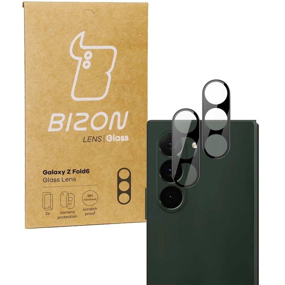 Sklo na aparát Bizon Glass Lens do Samsung Galaxy Z Fold6 [2 PACK] - 1