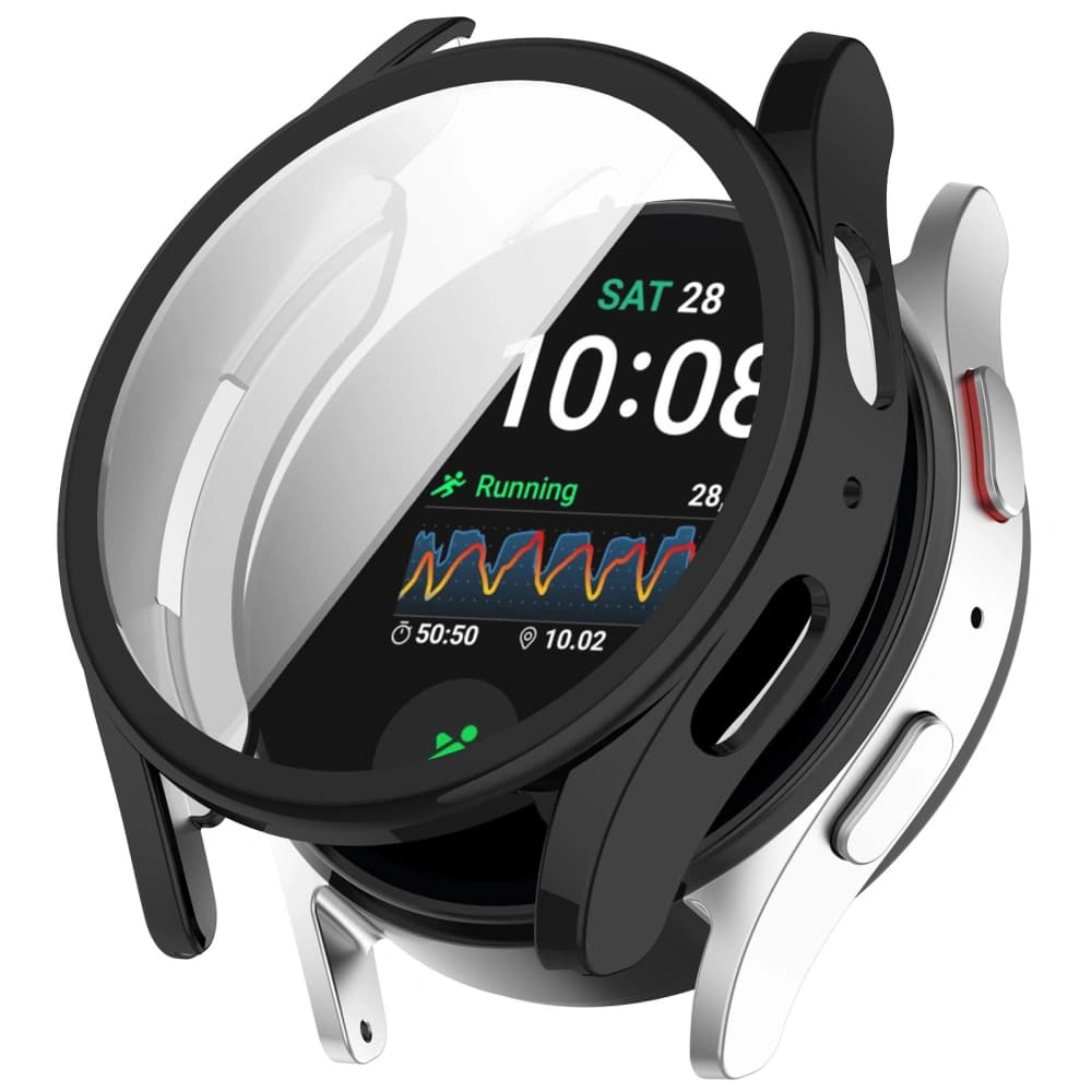 Etui z osłoną ekranu Bizon Case Watch Felipe do Samsung Galaxy Watch 7 44 mm czarne - 7