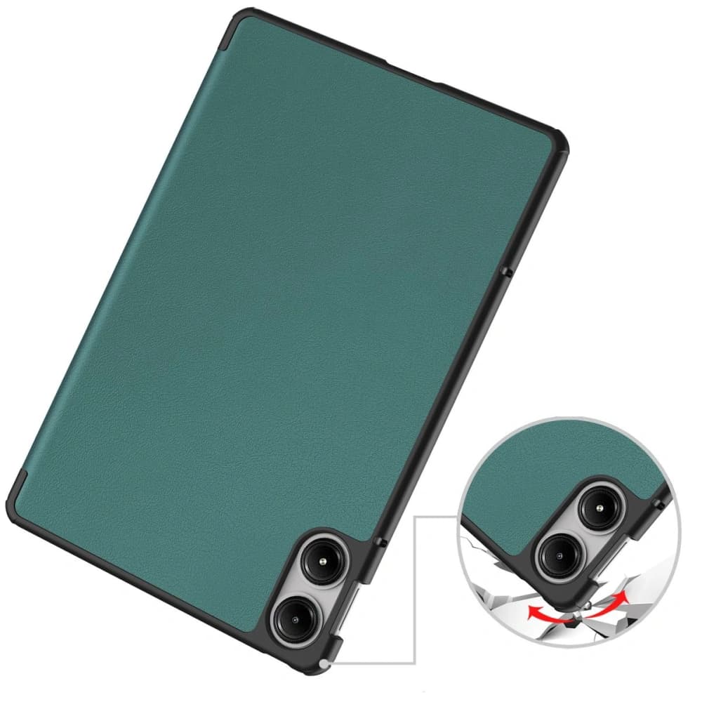 Bizon Case Tab Croc Xiaomi Redmi Pad Pro 12.1 verde închis - 3