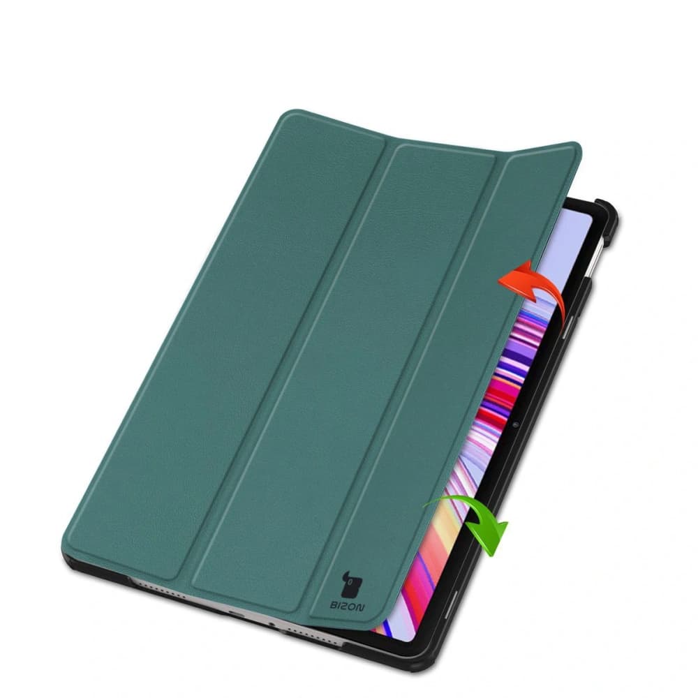 Bizon Case Tab Croc Xiaomi Redmi Pad Pro 12.1 verde închis - 4