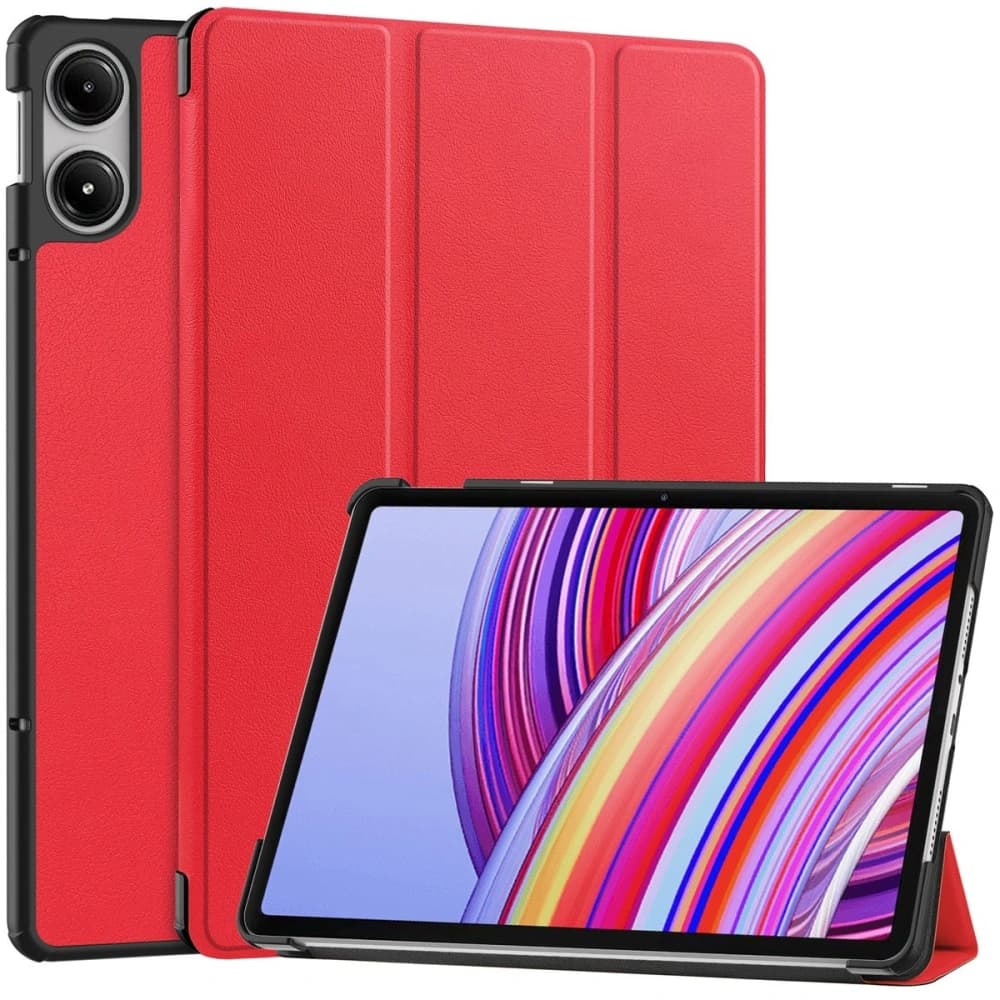 Bizon Case Tab Croc Xiaomi Redmi Pad Pro 12.1 roșu - 1