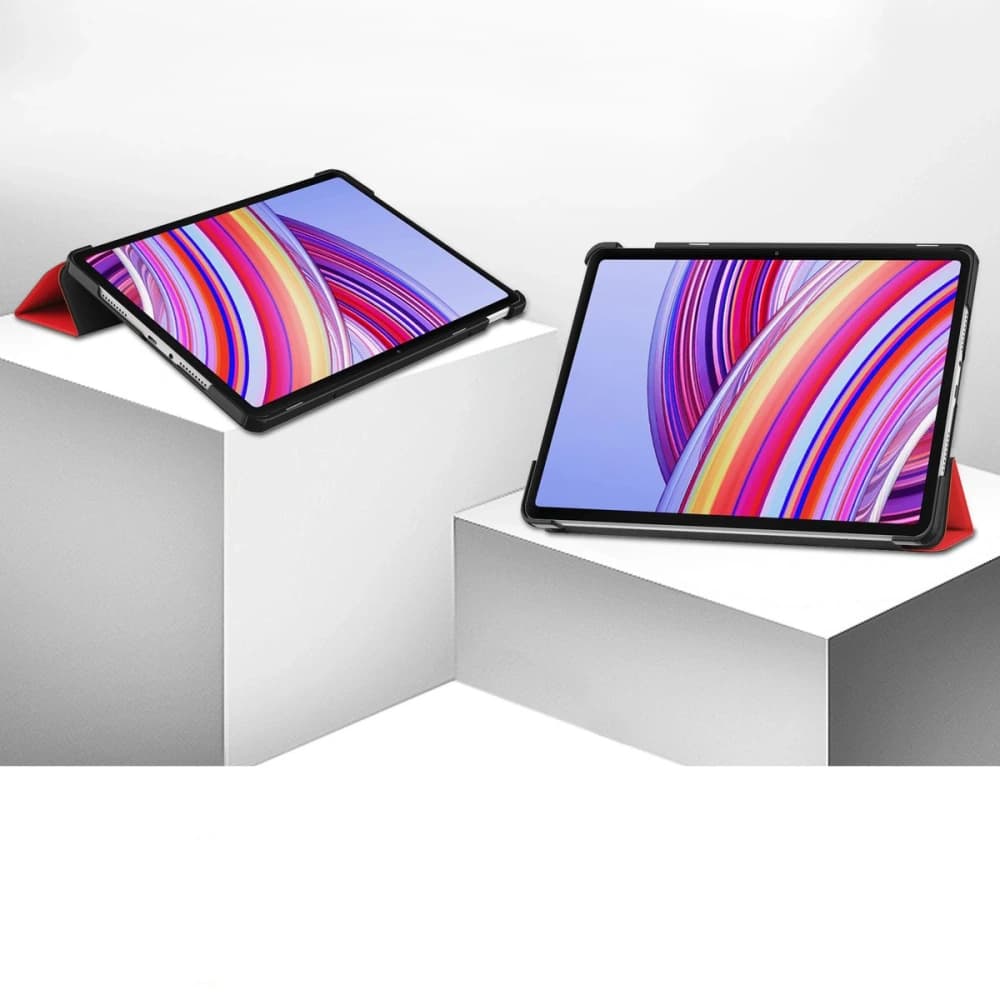 Bizon Case Tab Croc Xiaomi Redmi Pad Pro 12.1 roșu - 2