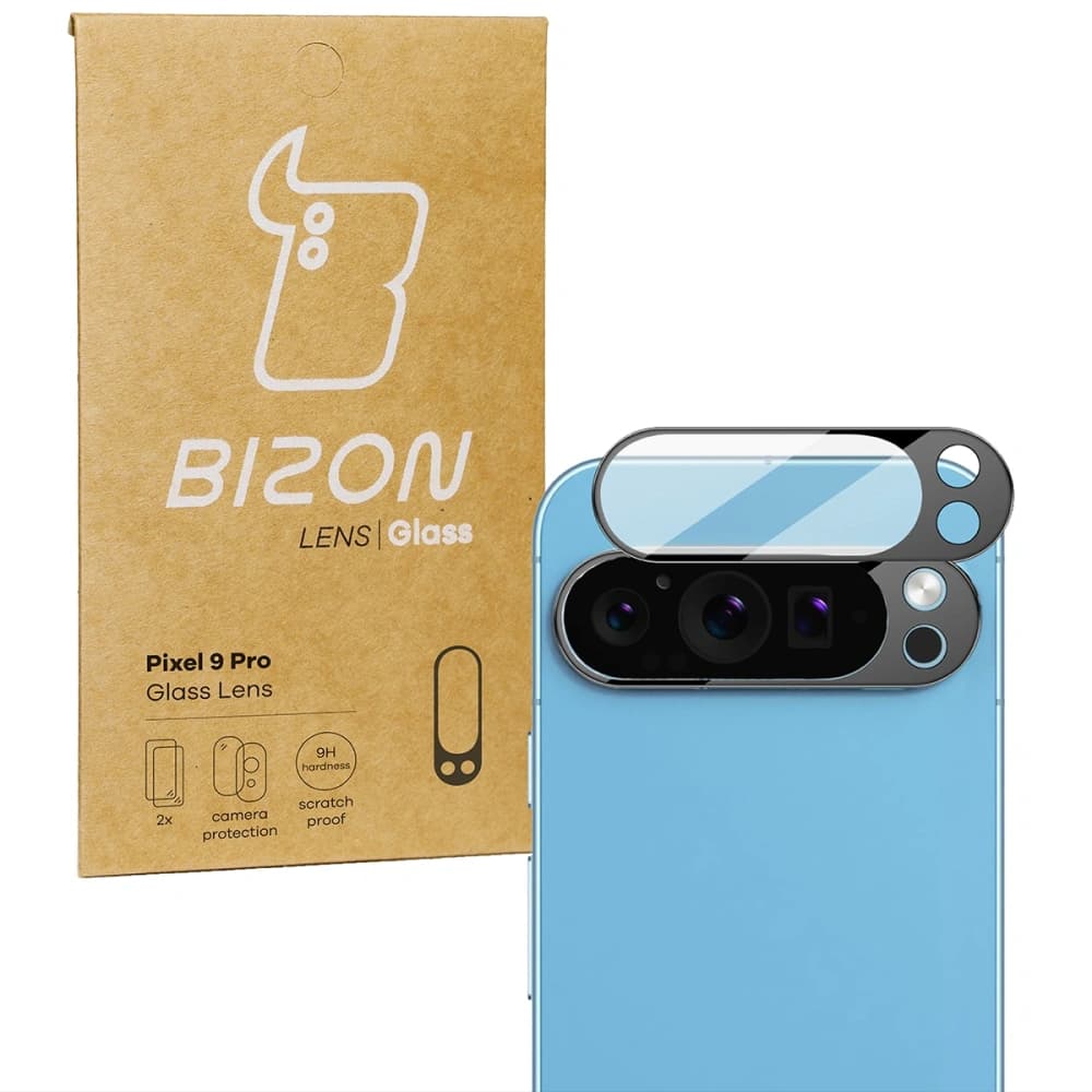 Bizon Glaslinse Pixel 9 Pro [2 PACK] - 1