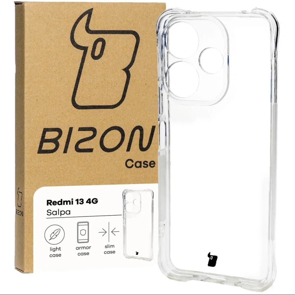 Bizon Case Salpa Xiaomi Redmi 13 4G clear - 1