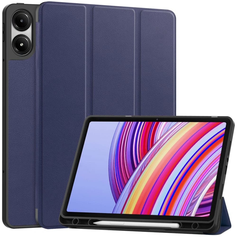 Bizon Case Tab Lizard Xiaomi Redmi Pad Pro 12.1 albastru închis - 1