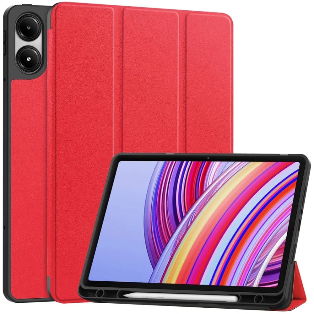 Bizon Case Tab Lizard Xiaomi Redmi Pad Pro 12.1 red - 1