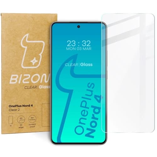 Tvrzené sklo Bizon Glass Clear 2 pro OnePlus Nord 4