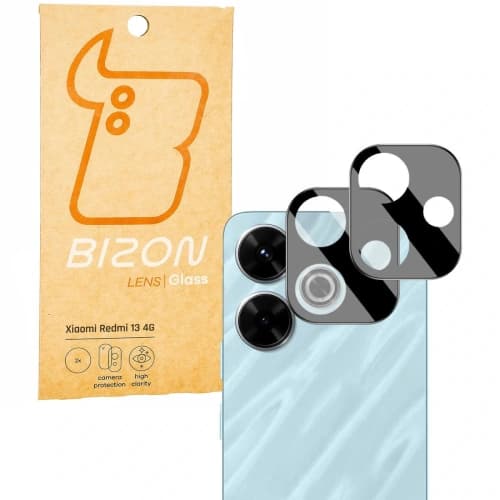 Bizon Glass Lens Xiaomi Redmi 13 4G [2 PACK]