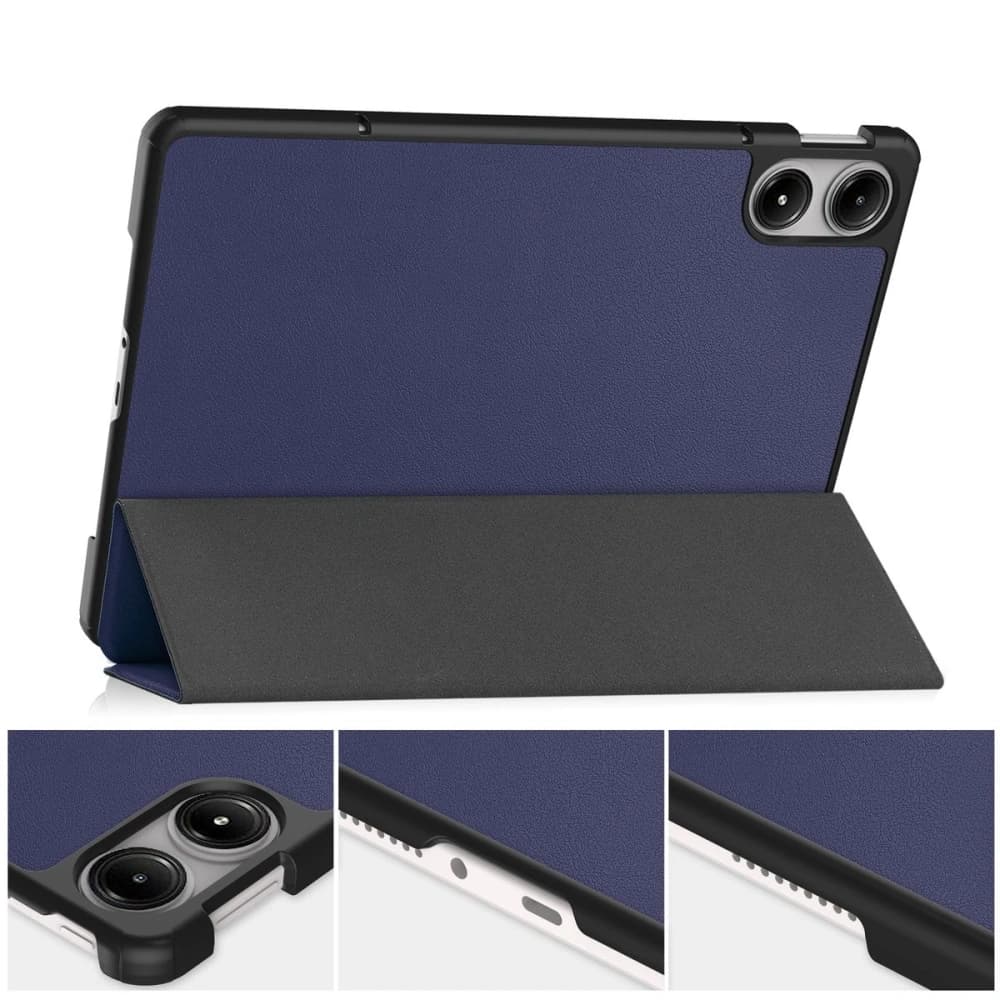 Etui s klopou Bizon Case Tab Croc pro Xiaomi Redmi Pad Pro 12.1 modré - 7