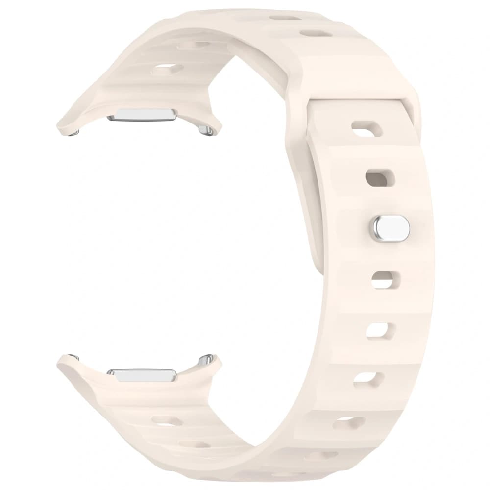 Bizon Strap Watch Silicone Samsung Galaxy Watch Ultra 47 mm light beige - 2