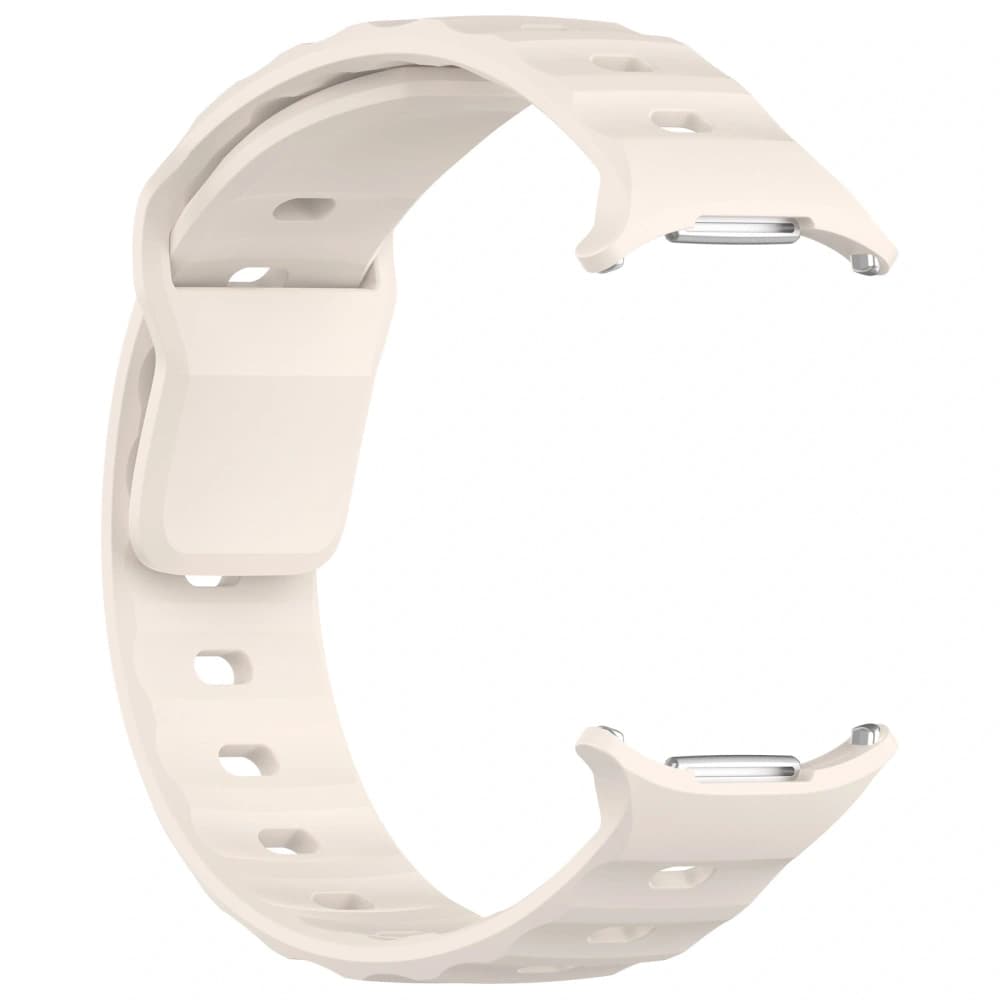 Bizon Strap Watch Silicone Samsung Galaxy Watch Ultra 47 mm light beige - 5