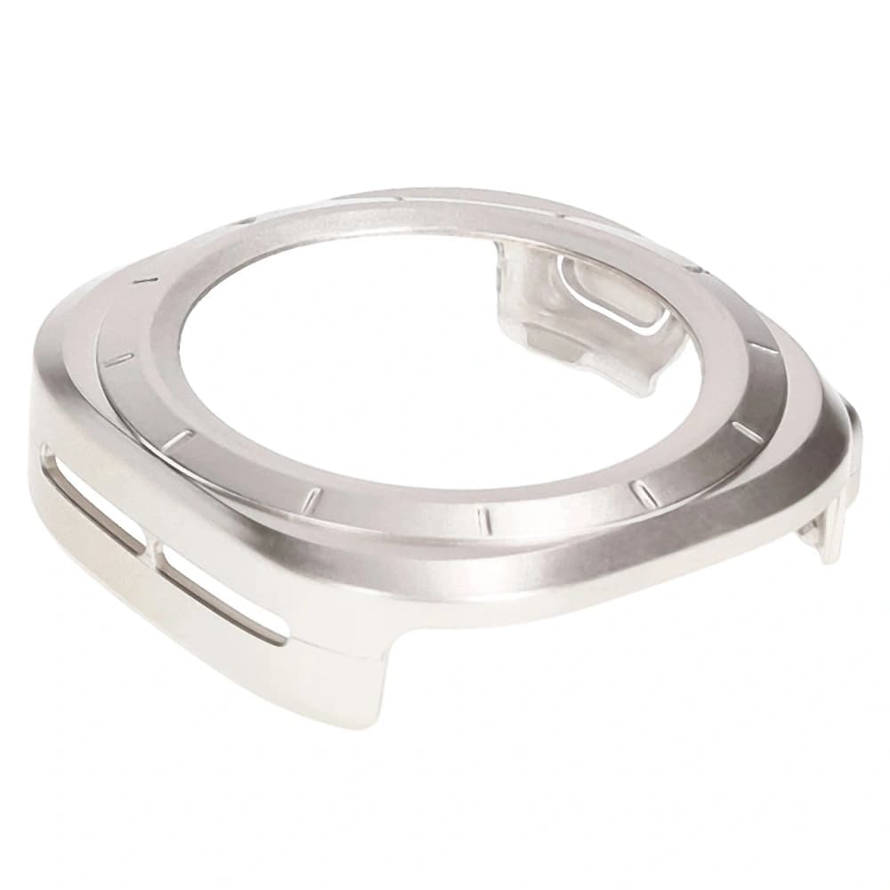 Etui se sklem na hodinky Bizon Case+Glass Watch pro Samsung Galaxy Watch Ultra 47 mm saténově šampaňské - 7