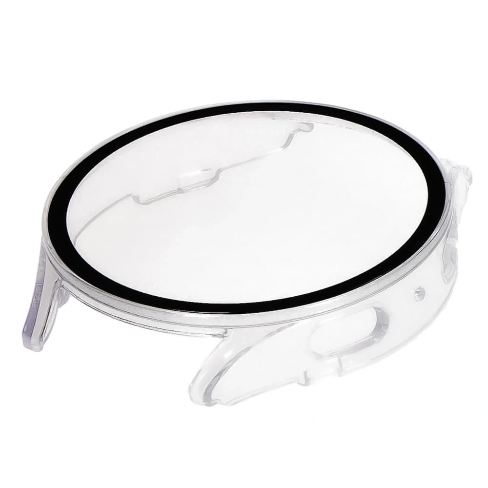 Etui se sklem na hodinky Bizon Case+Glass Watch pro Samsung Galaxy Watch 7 40 mm průhledné - 6