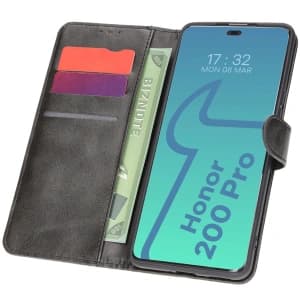 Bizon Case Pocket Honor 200 Pro fekete