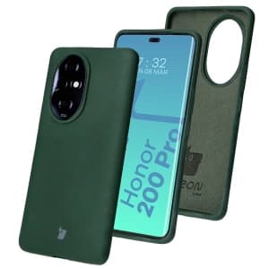 Bizon Soft Case Honor 200 Pro sötétzöld