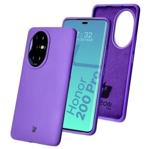 Bizon Soft Case Honor 200 Pro lila