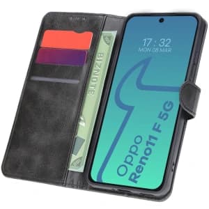 Bizon Case Tasche für Oppo Reno11 F 5G schwarz