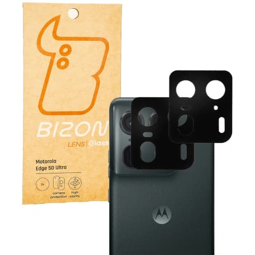 Bizon Glass Lens Motorola Edge 50 Ultra [2 PACK]