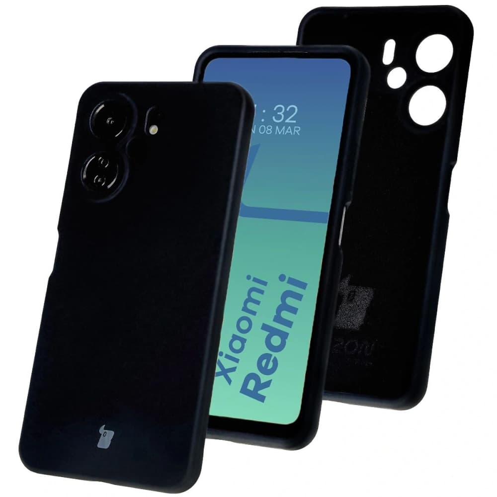 Bizon Soft Case Xiaomi Redmi 13C 4G / Xiaomi Redmi 13C 5G / Xiaomi Poco C65 black - 1