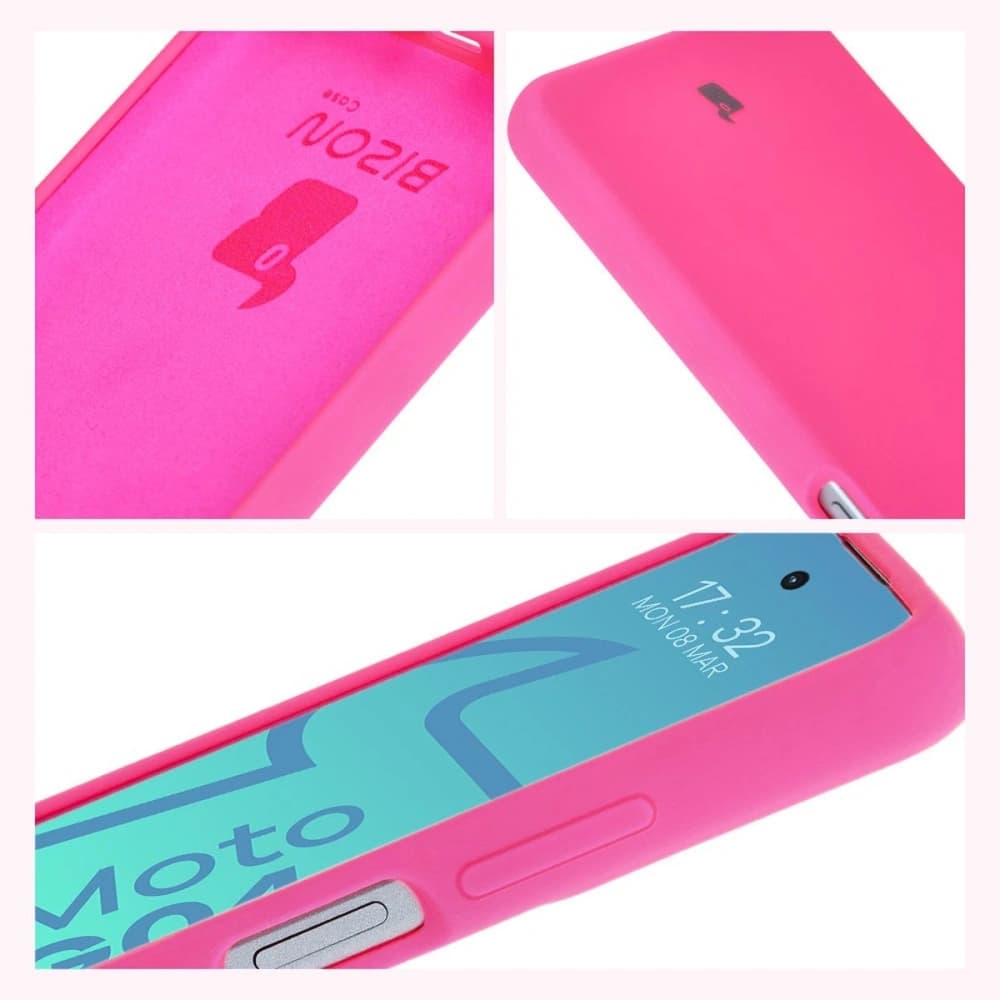 Bizon Soft Case Motorola Moto G04 neon pink - 11