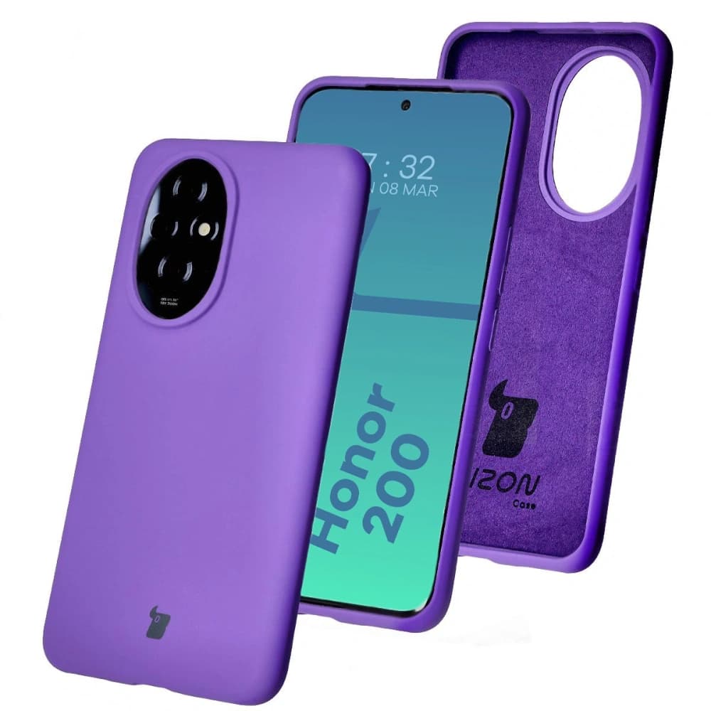 Bizon Soft Case Honor 200 lila - 1