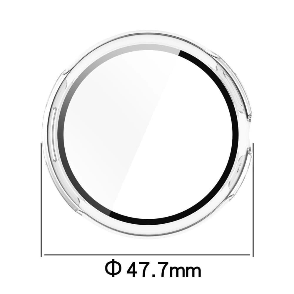 Bizon Case+Glass Uhr Google Pixel Uhr 3 45mm klar - 2