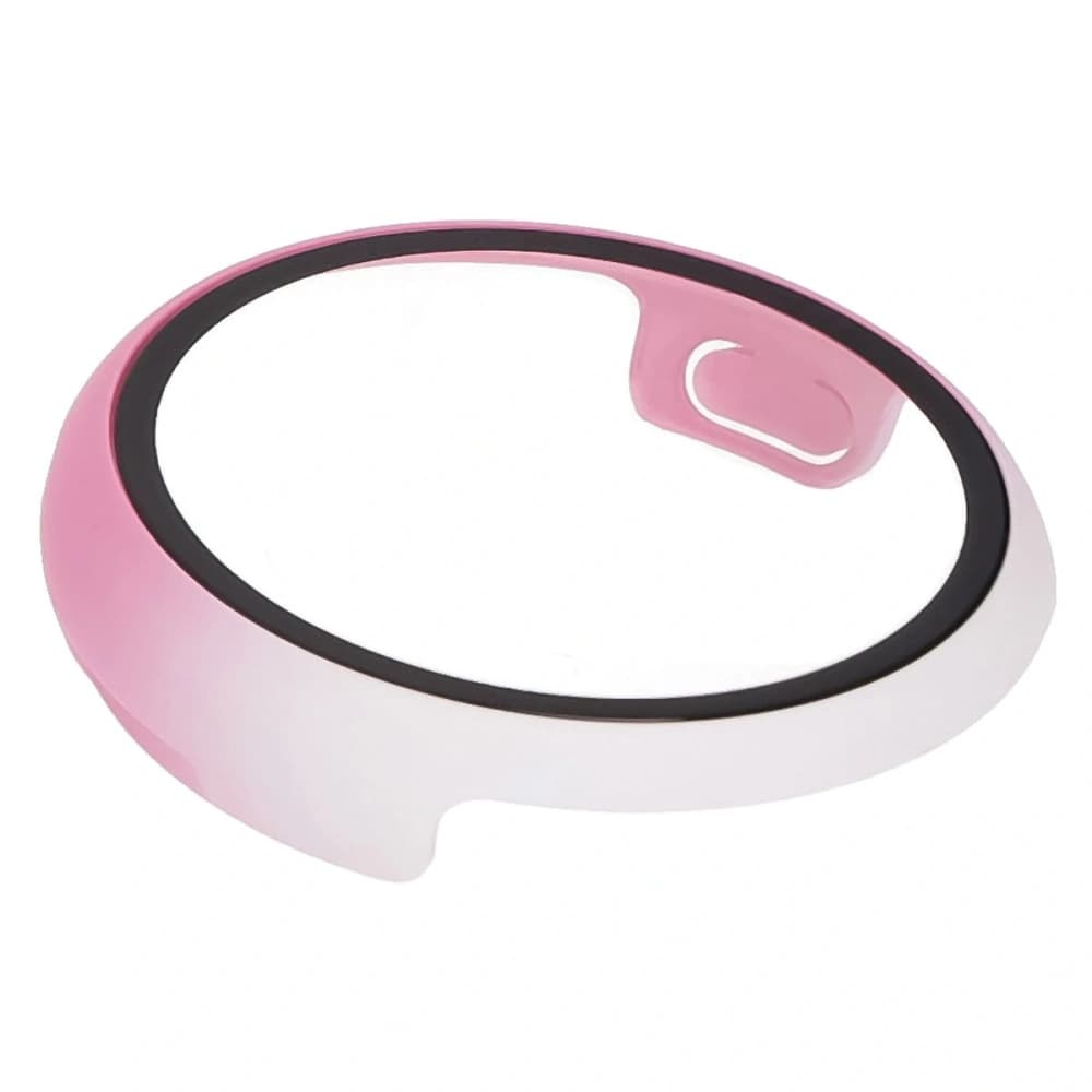 Bizon Case+Glass Watch Google Pixel Watch 3 45mm white pink - 6