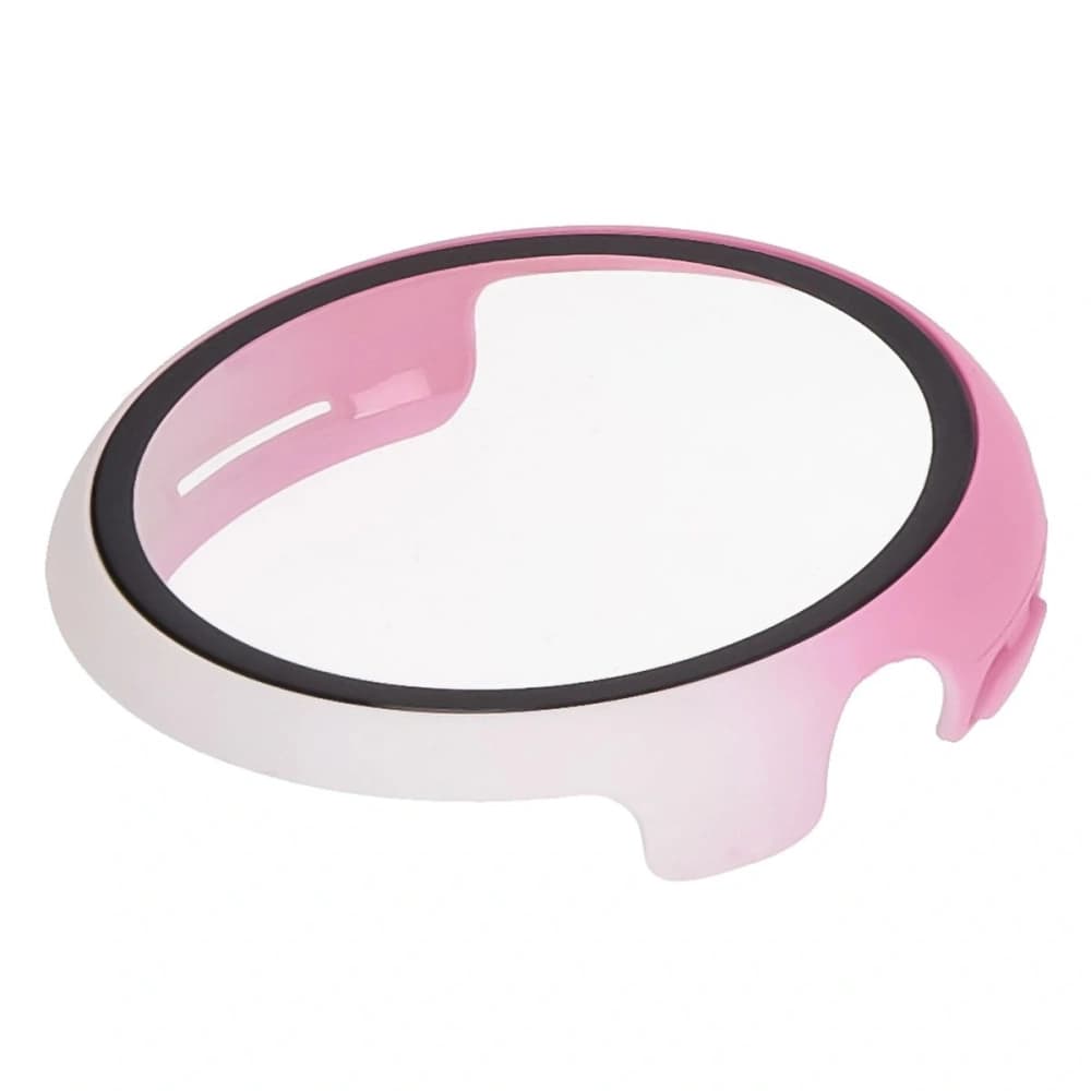 Bizon Case+Glass Watch Google Pixel Watch 3 45mm white pink - 7