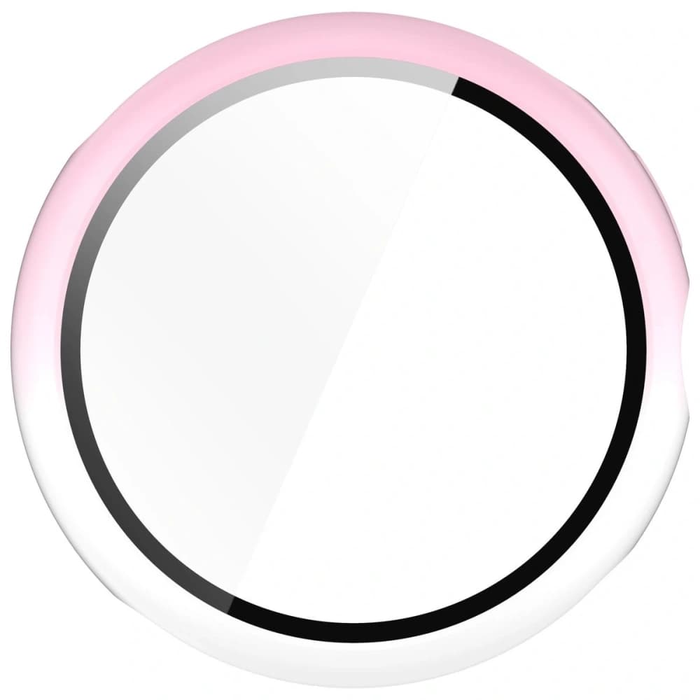 Bizon Case+Glass Watch Google Pixel Watch 3 45mm white pink - 8