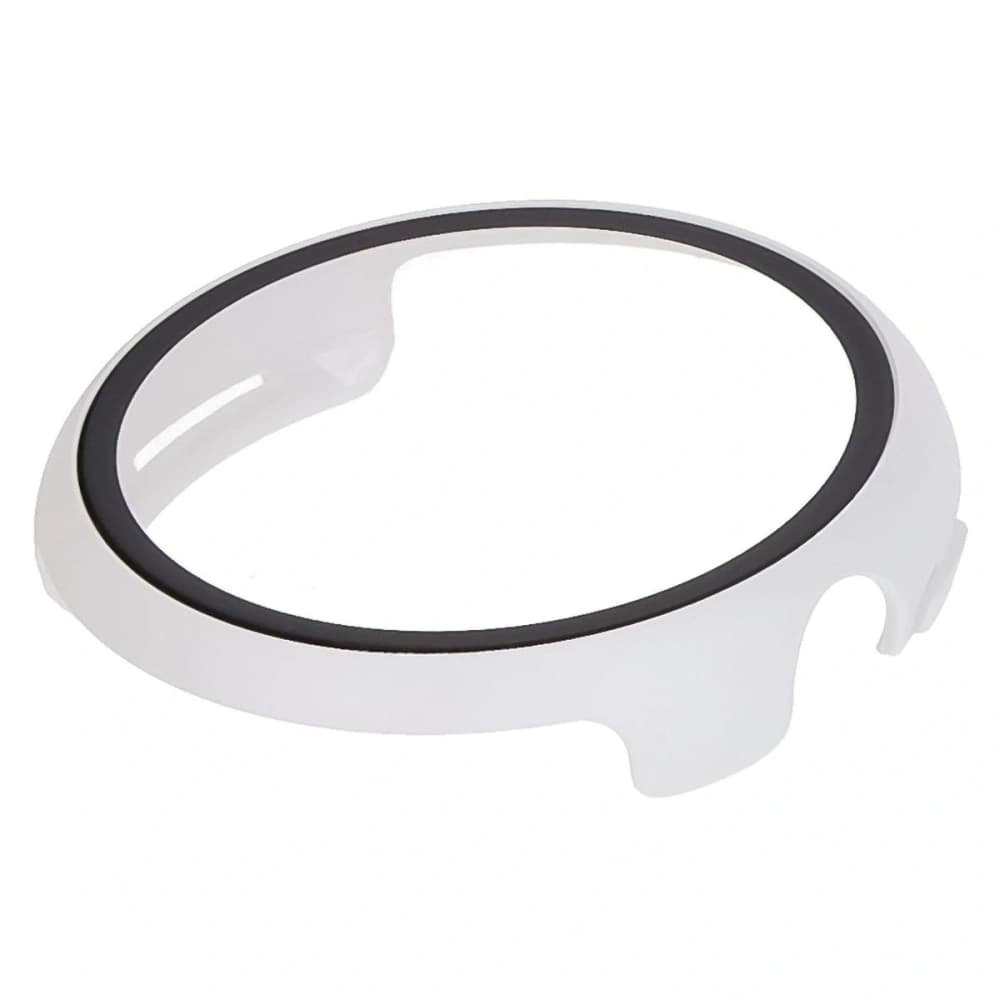 Bizon Case+Glass Uhr Google Pixel Uhr 3 45mm weiß - 6