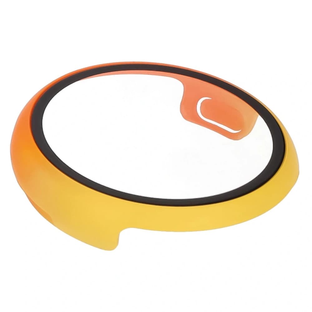 Bizon Case+Glass Watch Google Pixel Watch 3 45mm yellow-orange - 7