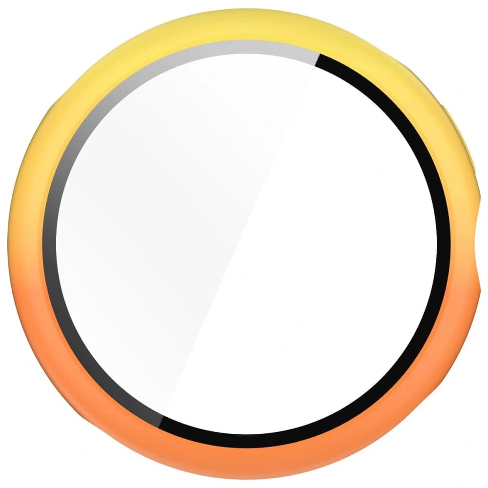 Bizon Case+Glass Watch Google Pixel Watch 3 45mm yellow-orange - 8