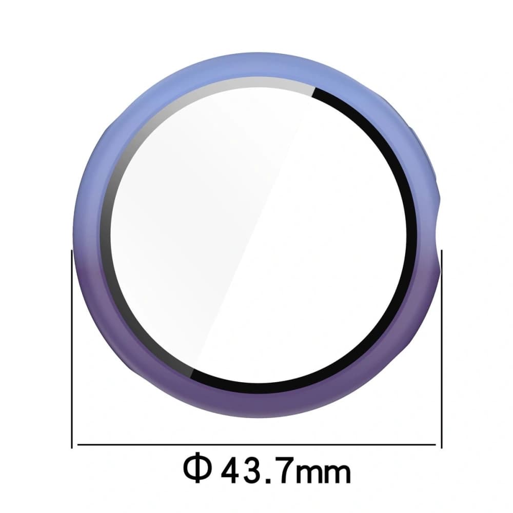 Bizon Case+Glass Watch Google Pixel Watch 3 41mm blue-purple - 2