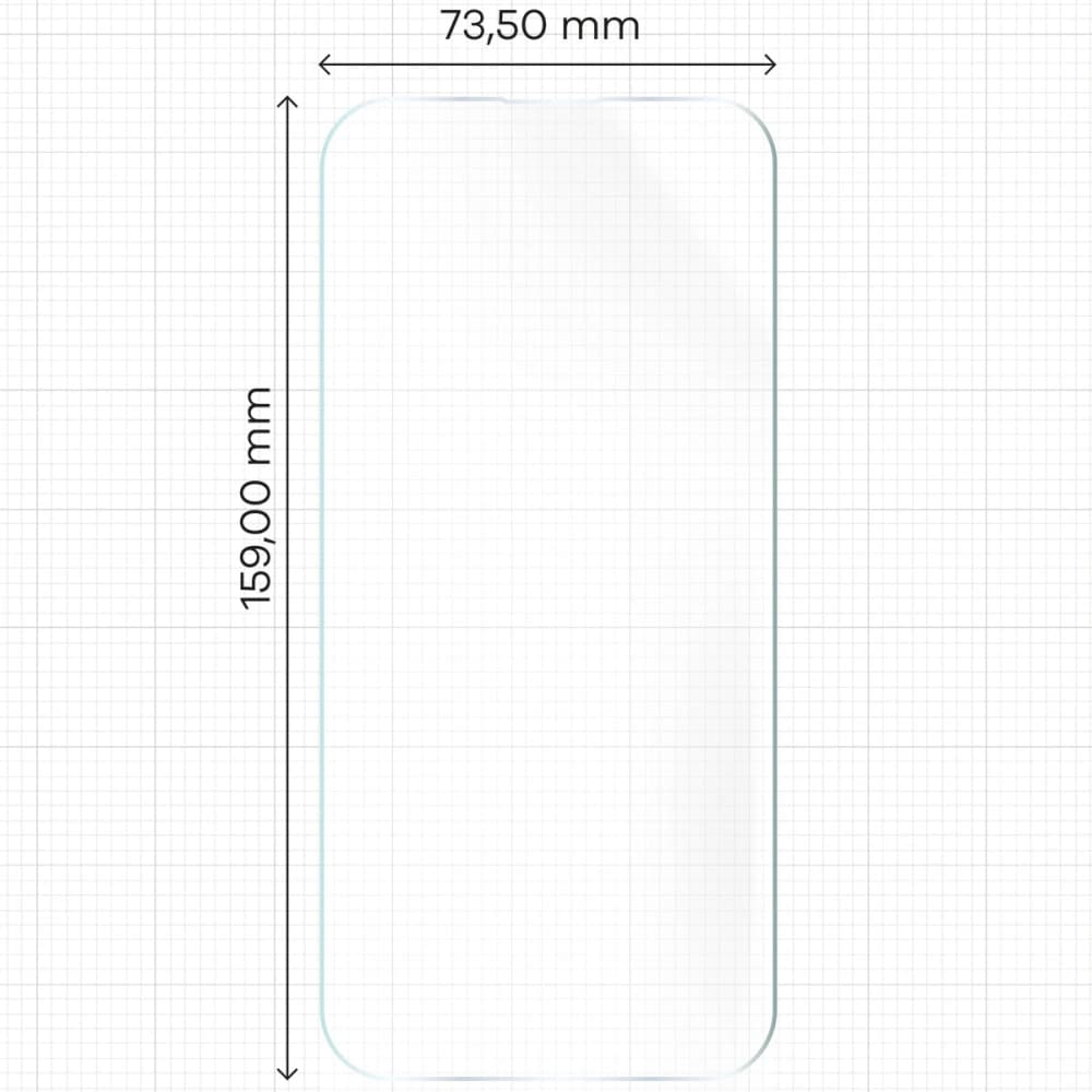 Folia hydrogelová na ekran Bizon Glass Hydrogel Front do Apple iPhone 16 Pro Max [2 PACK] - 2