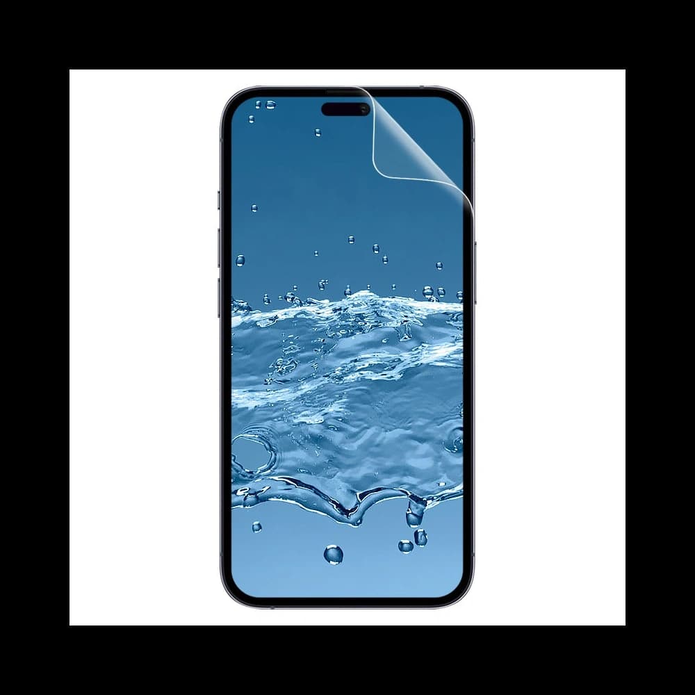 Folia hydrogelová na ekran Bizon Glass Hydrogel Front do Apple iPhone 16 Pro Max [2 PACK] - 4