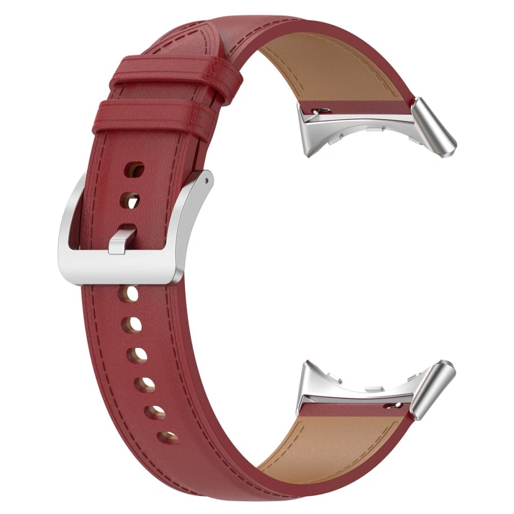 Bizon Strap Watch Casual 41 mm Pixel Watch 4 / 3 / 2 / 1 burgundy - 4
