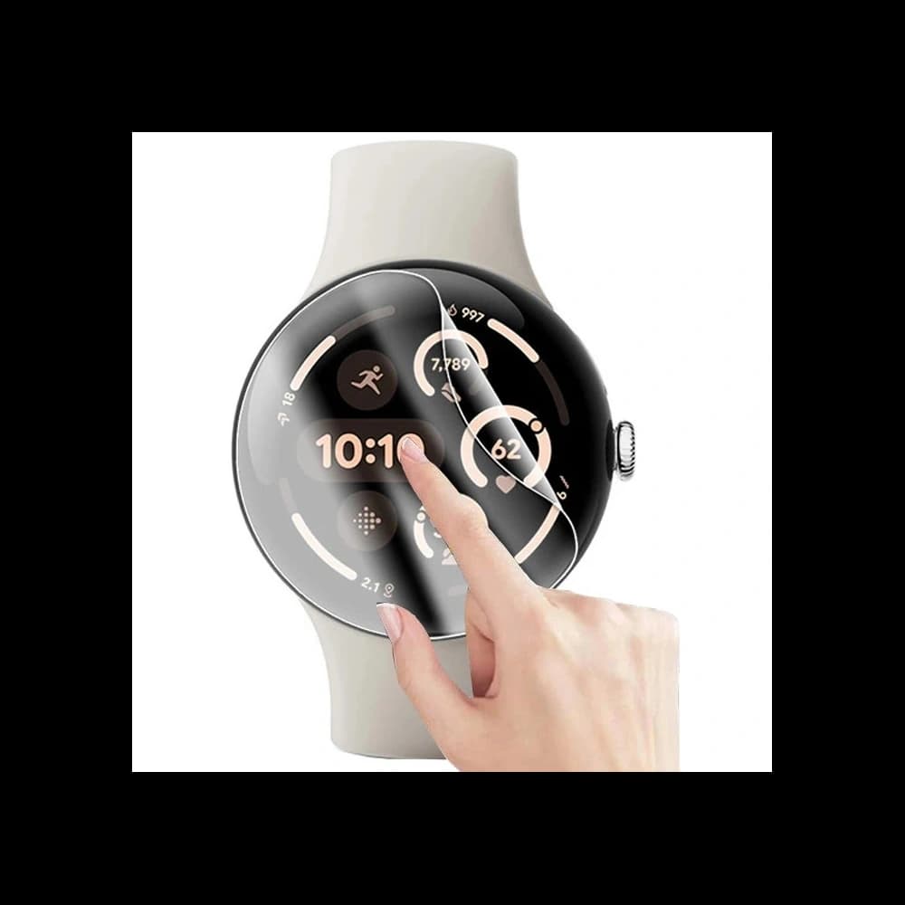 Bizon Glass Watch Hydrogel Google Pixel Watch 3 41 mm [2 PACK] - 3