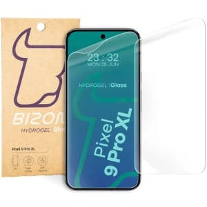 Folia hydrożelowa na ekran Bizon Glass Hydrogel Front do Google Pixel 9 Pro XL [2 PACK]