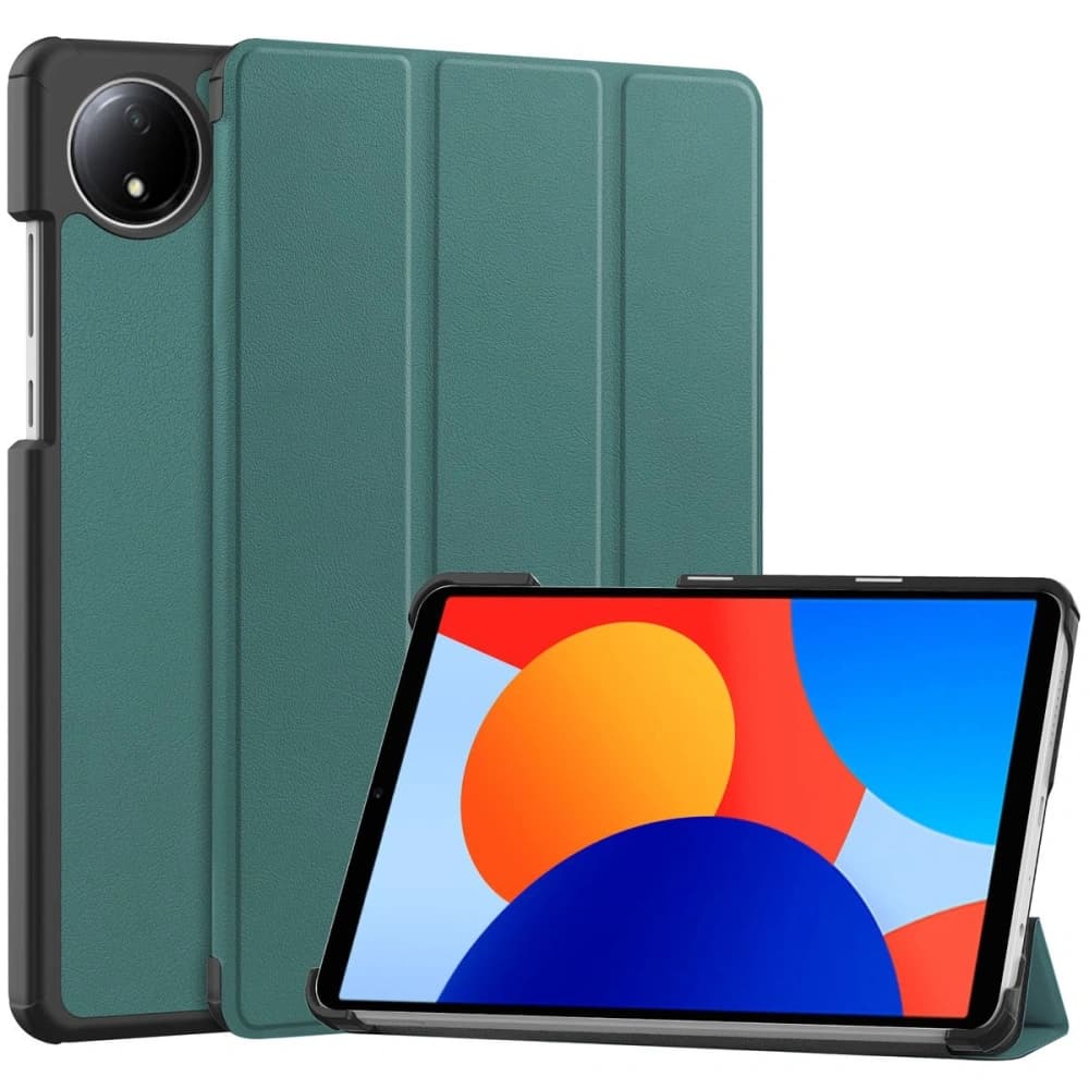 Bizon Case Tab Croc Xiaomi Redmi Pad SE 8.7 dunkelgrün - 1