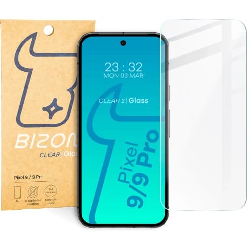 Bizon Glass Clear 2 Google Pixel 9 / 9 Pro
