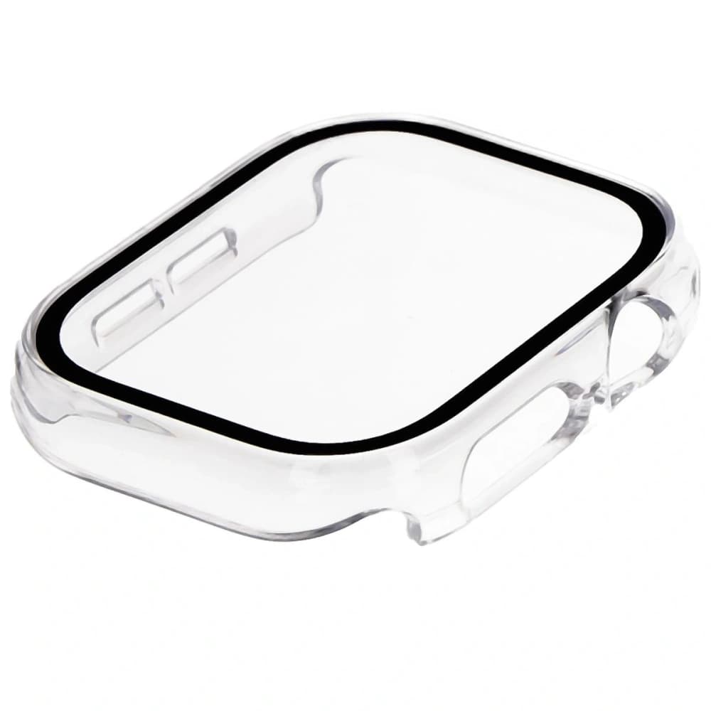 Bizon Case+Glass Watch Apple Watch 10 46mm clar - 5