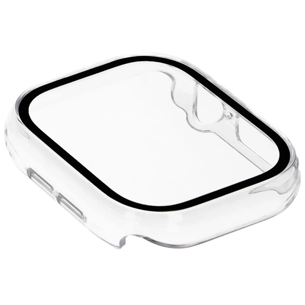 Bizon Case+Glass Watch Apple Watch 10 46mm clar - 6