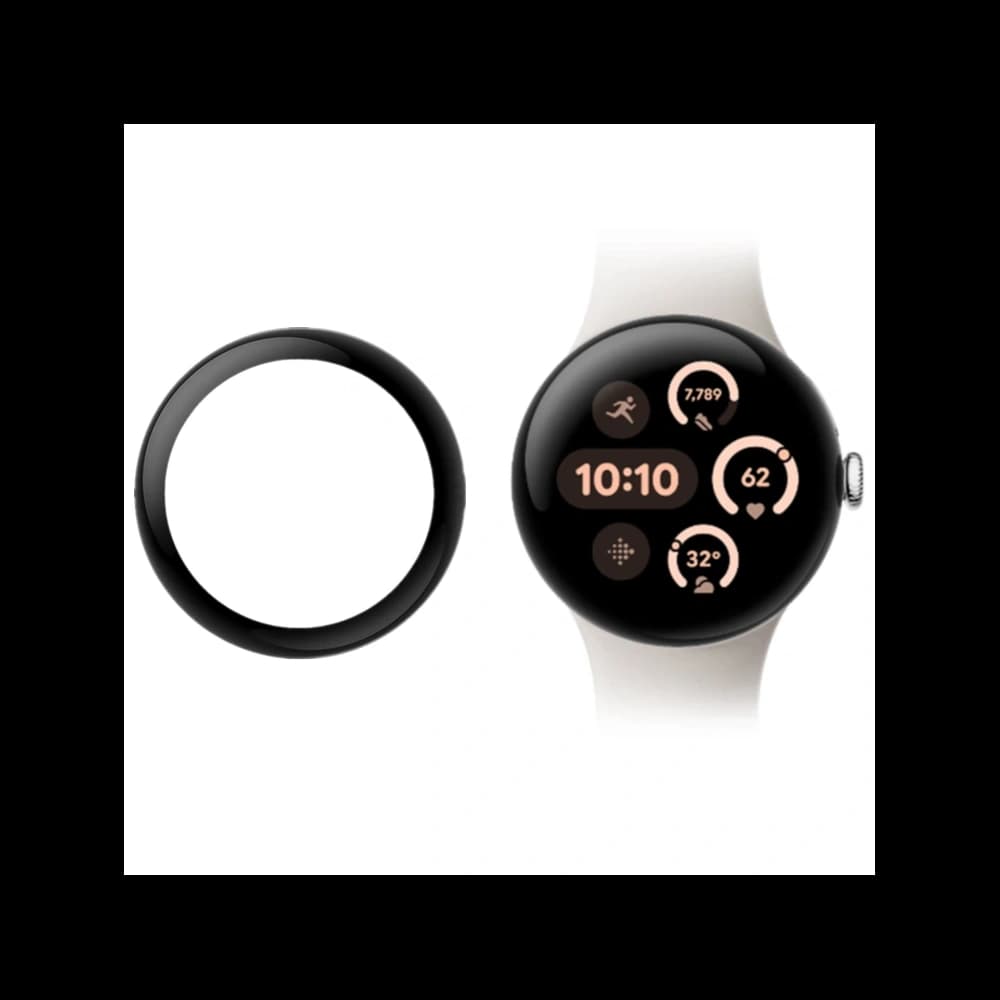 Bizon Glass Watch Edge Hybrid Google Pixel 3 45 mm schwarz - 3