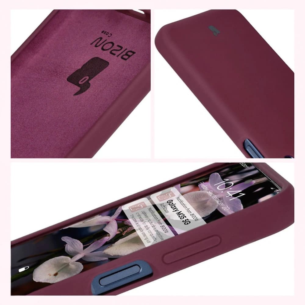 Bizon Soft Case Samsung Galaxy M35 5G dark purple - 11