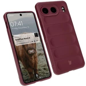 Pancerne etui Bizon Case Tur do OnePlus Nord 4 ciemnofioletowe
