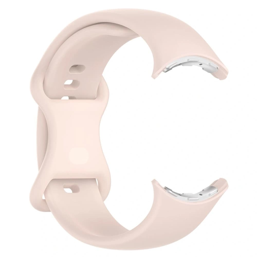 Bizon Strap Uhr Silikon Google Pixel Uhr 3 (45 mm) hellrosa - 4