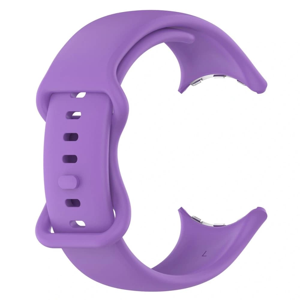 Bizon Strap Watch Silicone Google Pixel Watch 4 / 3 (45mm) purple - 3