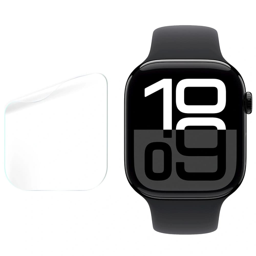 Bizon Glass Watch Hydrogel Apple Watch 10 46mm [2 CSOMAG] - 4