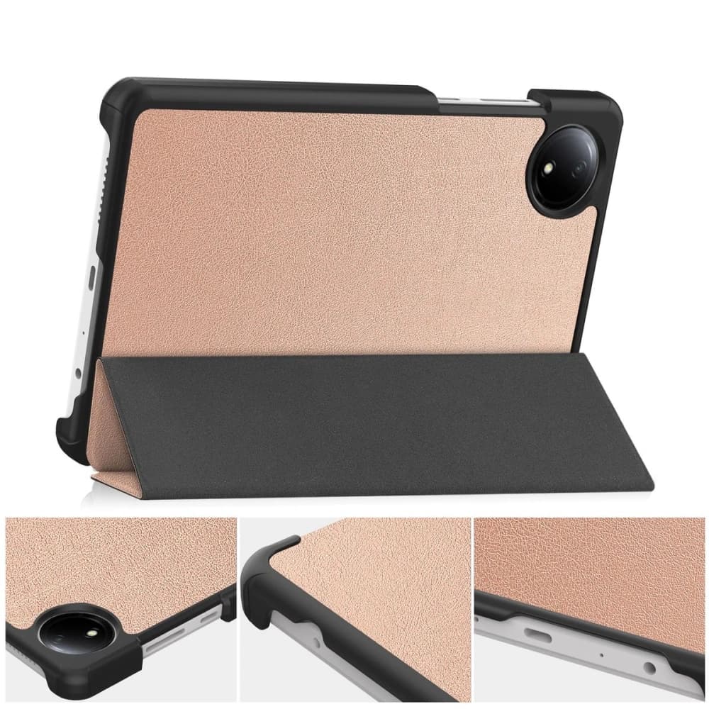 Bizon Case Tab Croc Xiaomi Redmi Pad SE 8.7 rózsaarany - 4